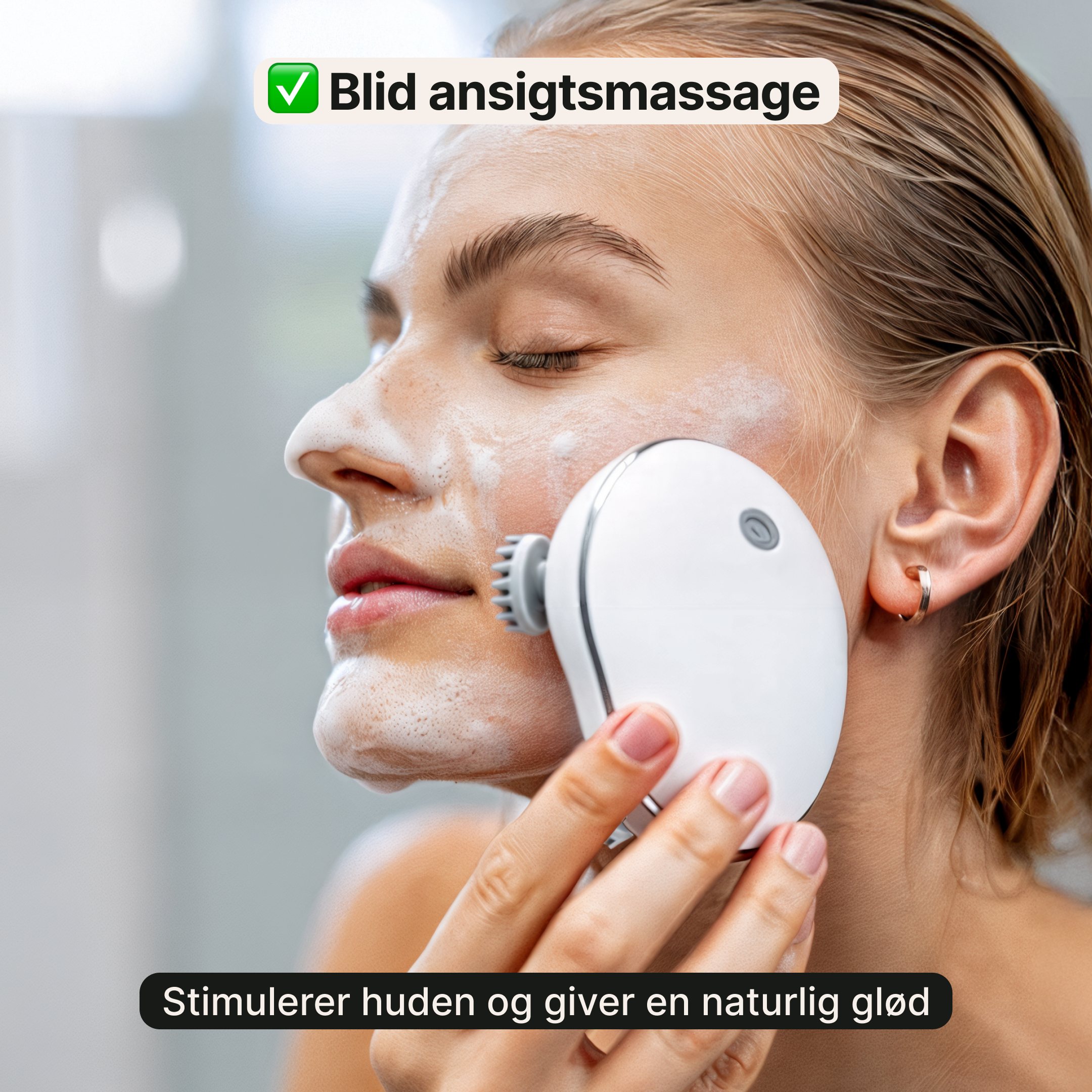 Hovedbundsmassager – Elektrisk vibrationsapparat