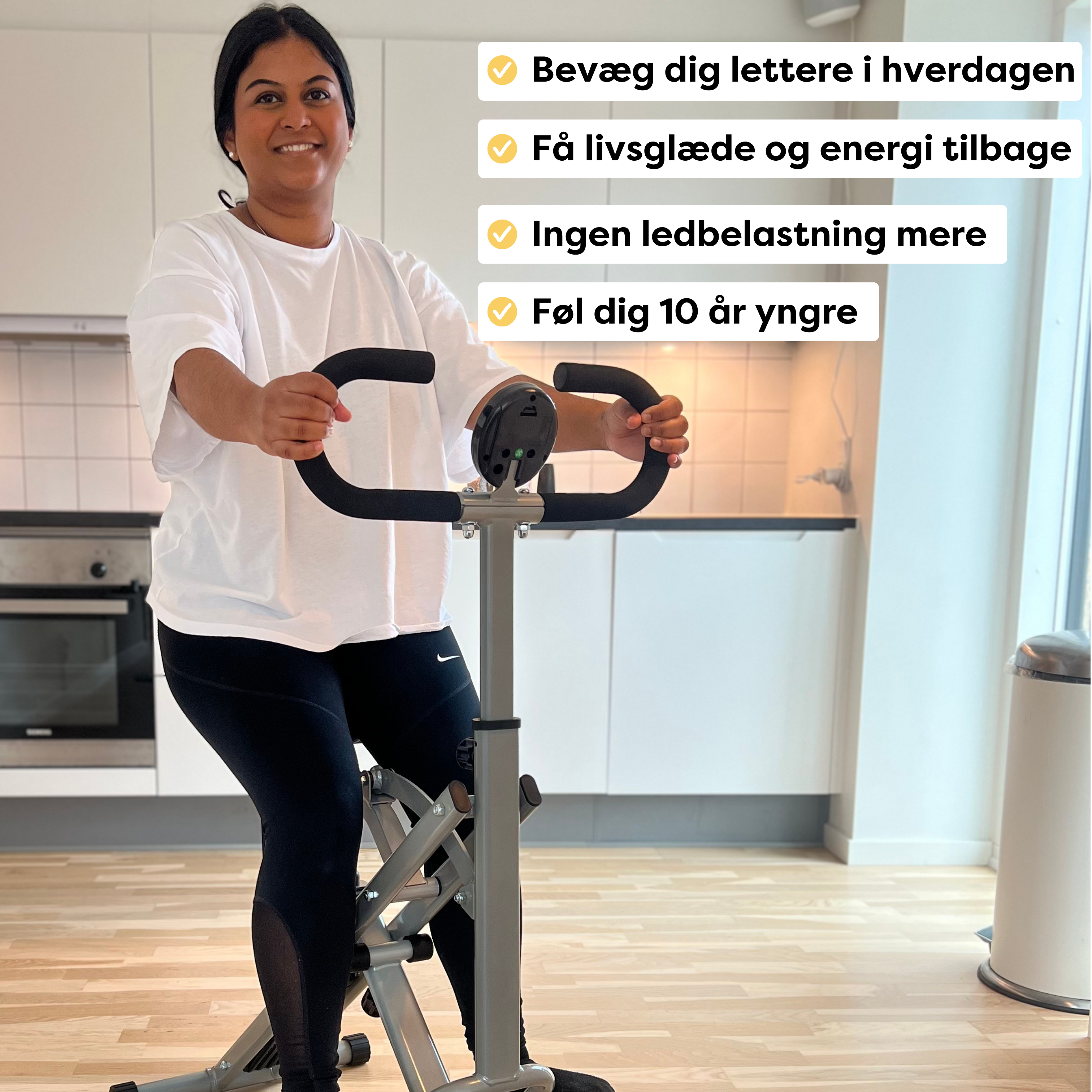 Træningsapparat til Ben og Knæ - Slut med smerter i knæ og hofter (OUTLET)