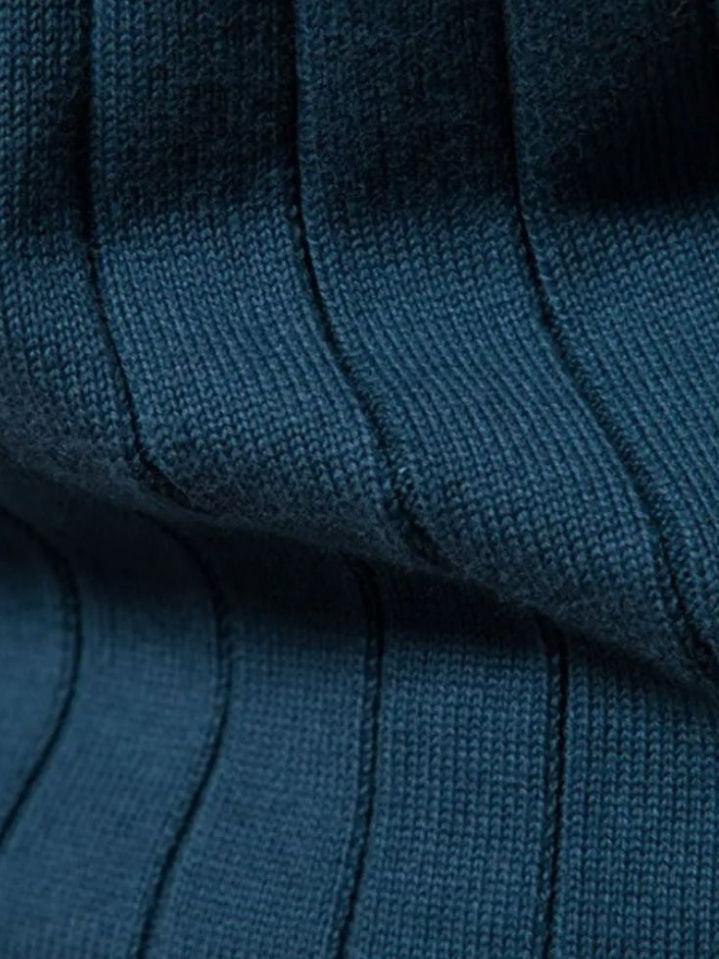 Jacquard | Strikcardigan med Lynlås