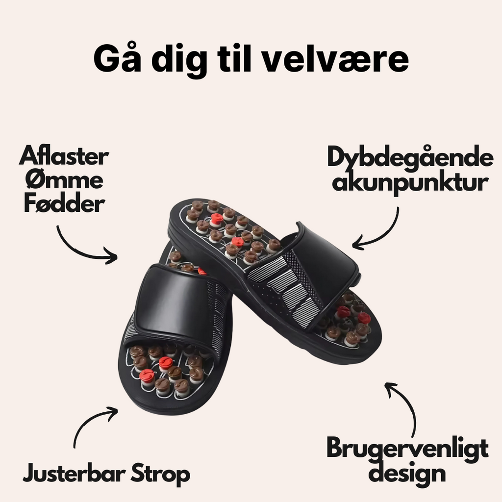 AcuFeet™ - Akupunktur, komfort og velvære i én smart sandal