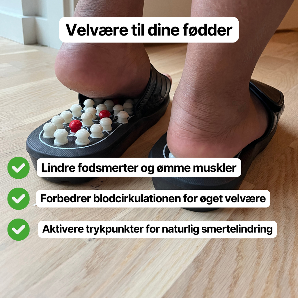 AcuFeet™ - Akupunktur, komfort og velvære i én smart sandal