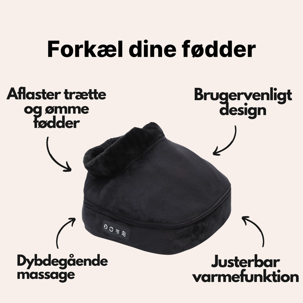 CozyFeet™ - Elektrisk varme og massage til dine fødder