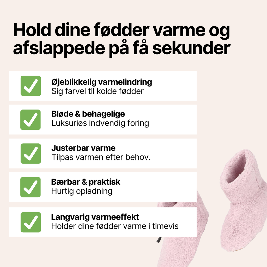 HeatCharge™ – Hurtigopladelige varmesko