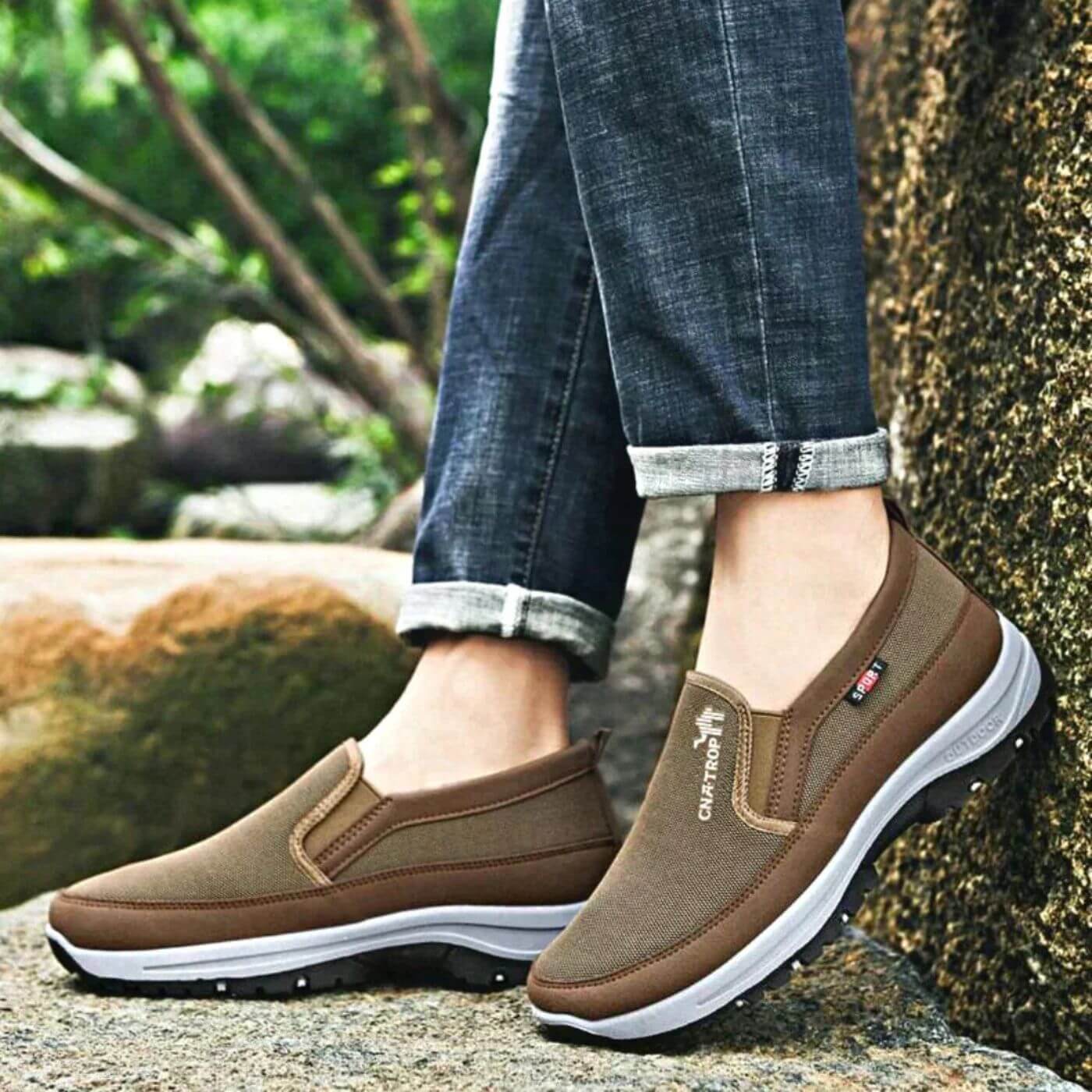 Lennart | Casual Slip-On Sko Antiskrid Ortopædisk