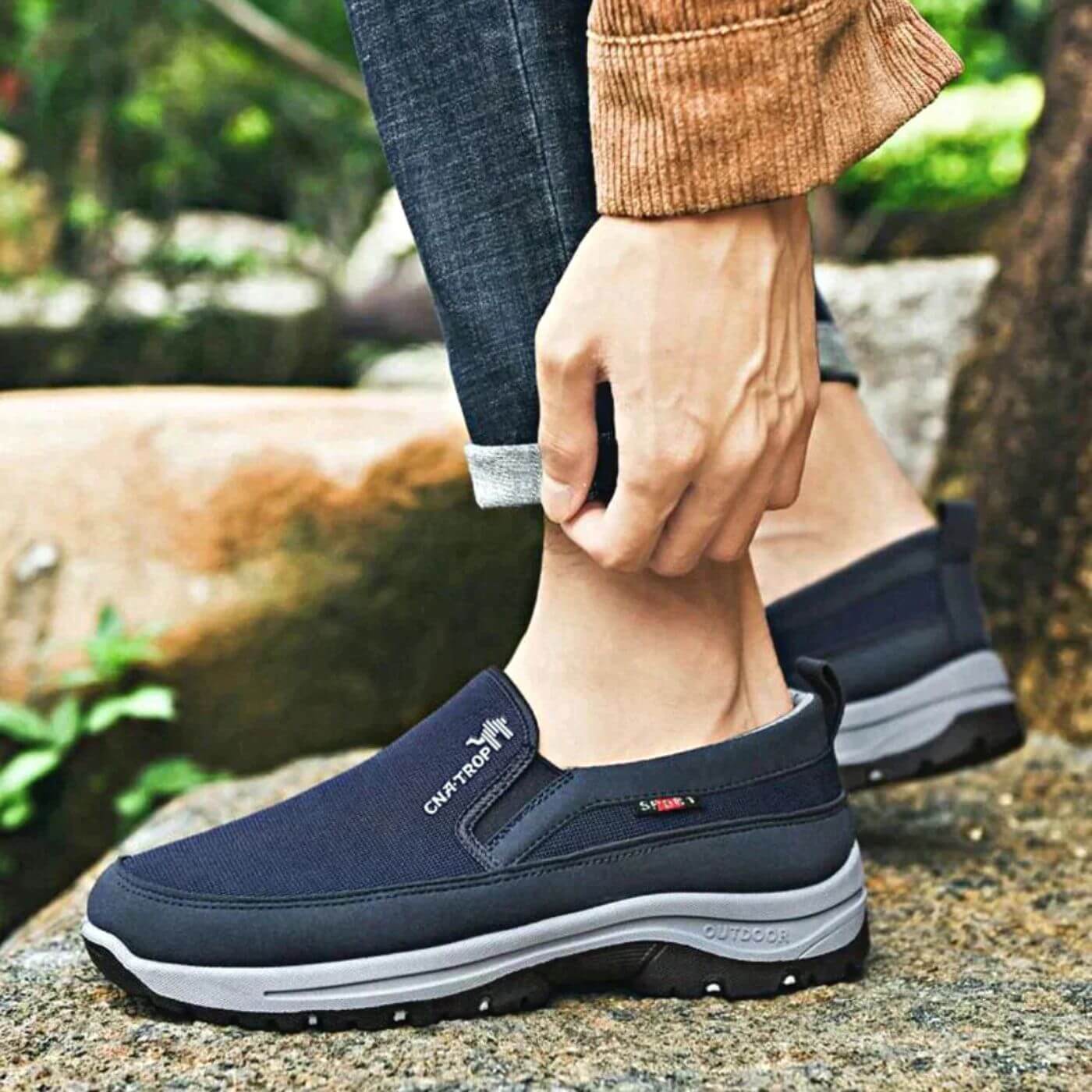 Lennart | Casual Slip-On Sko Antiskrid Ortopædisk