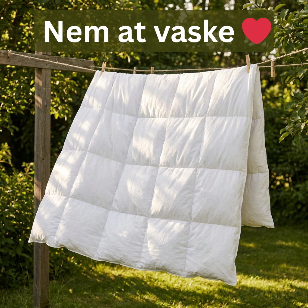 AVA Åndedyne – Allergivenlig Helårsdyne med Soyabønnefyld