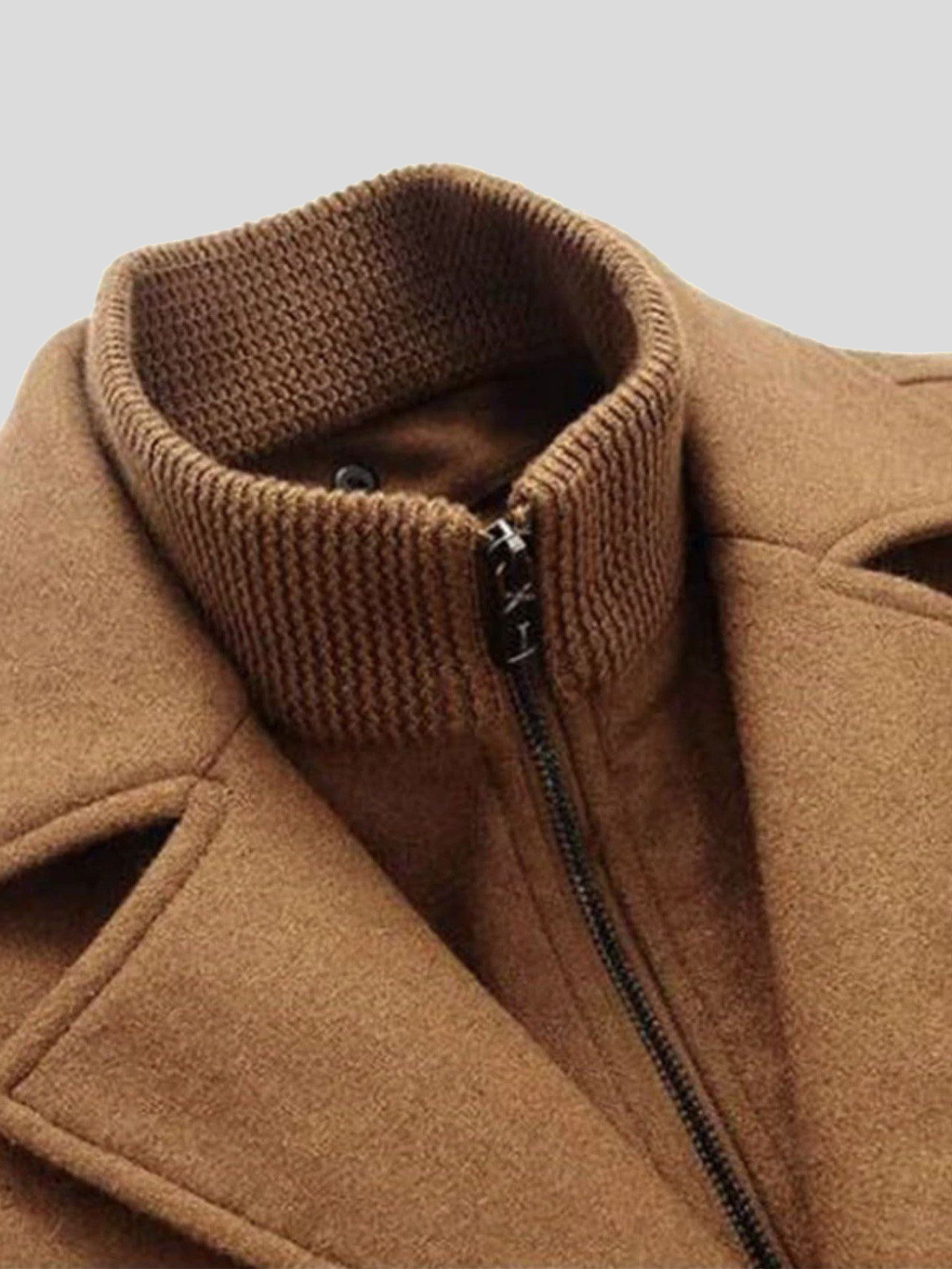Nikolaj | Klassisk uld-peacoat
