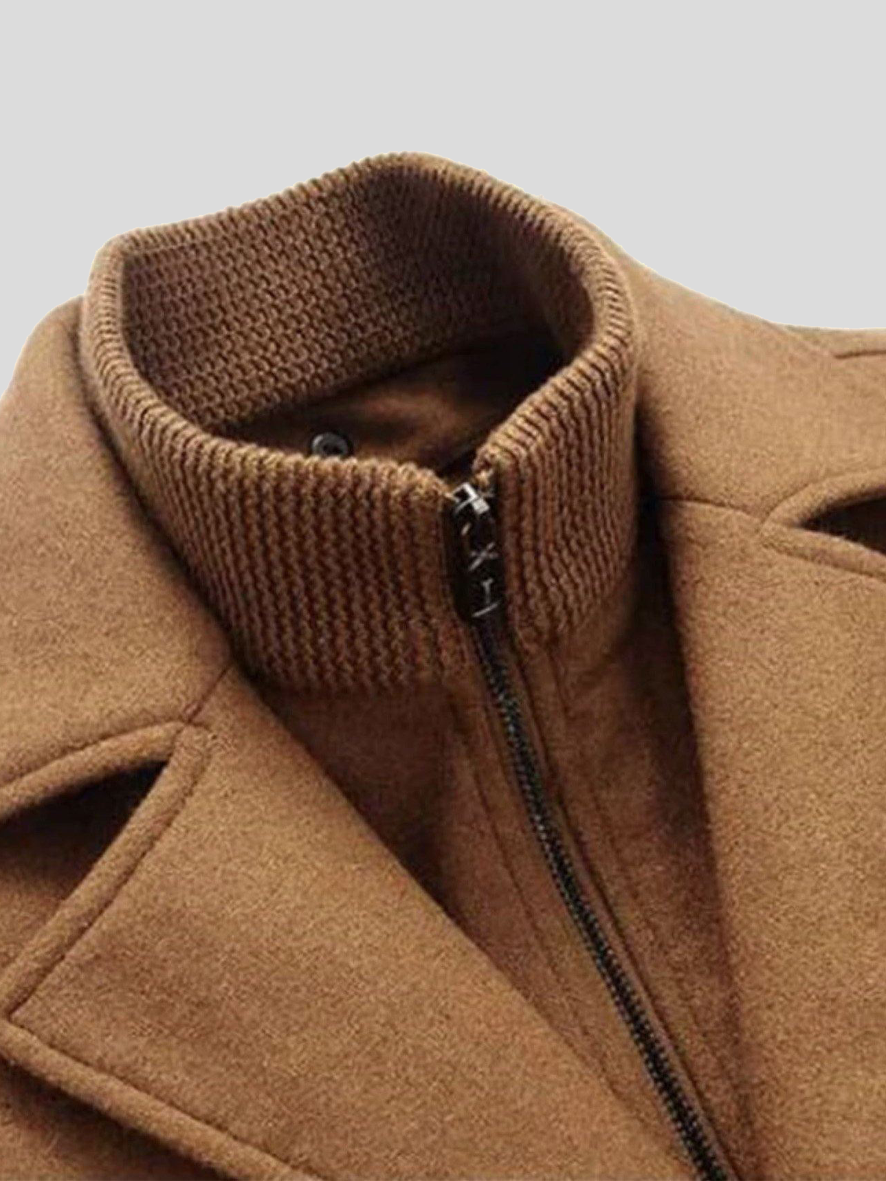 Nikolaj | Klassisk uld-peacoat