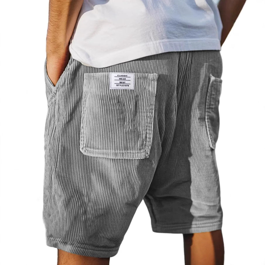 Victor | Stilrene fløjlsshorts til mænd