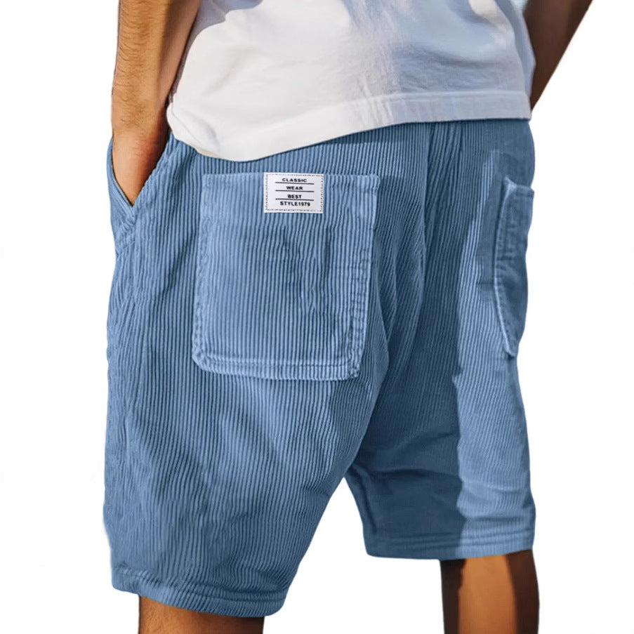 Victor | Stilrene fløjlsshorts til mænd