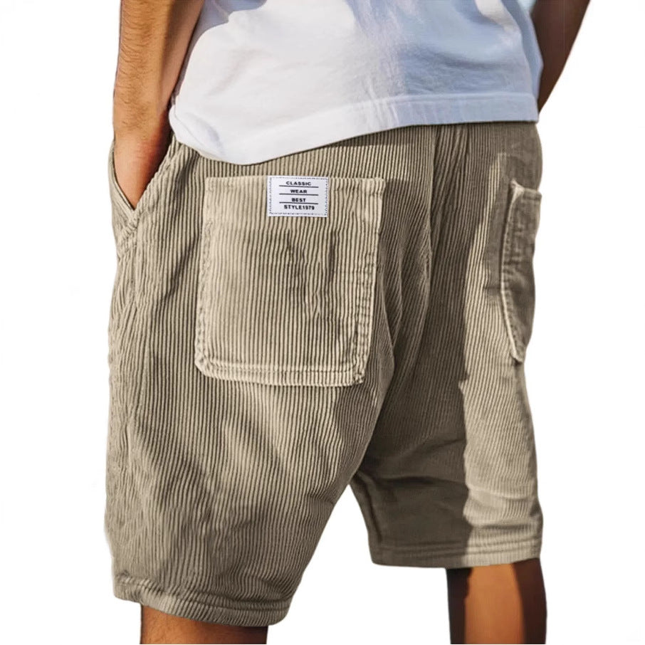 Victor | Stilrene fløjlsshorts til mænd
