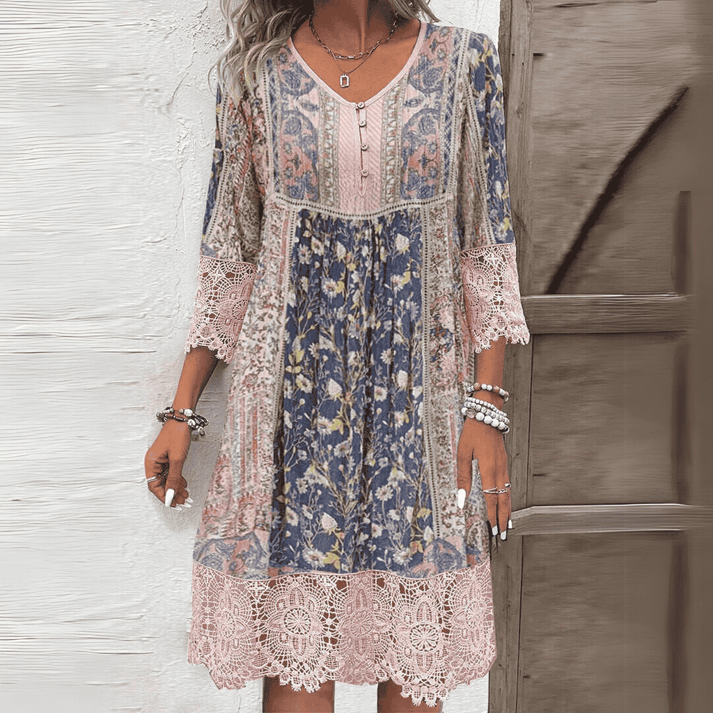 Maja | Boho Kjole