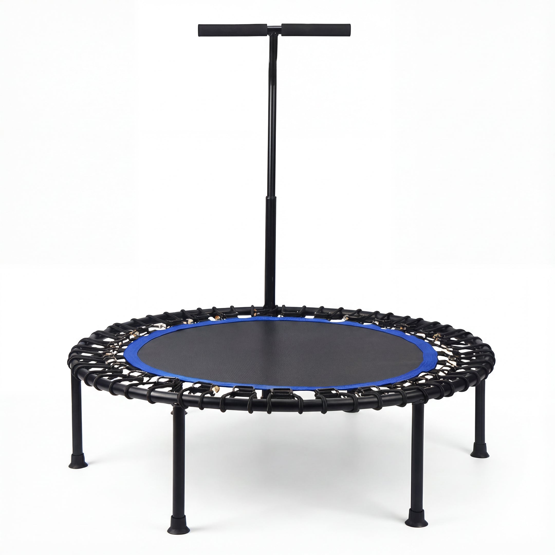 JumpTrainer Pro – Fitness-trampolin med håndtag