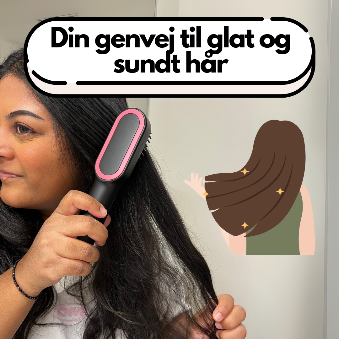 SmoothStyler Varme Glattebørste