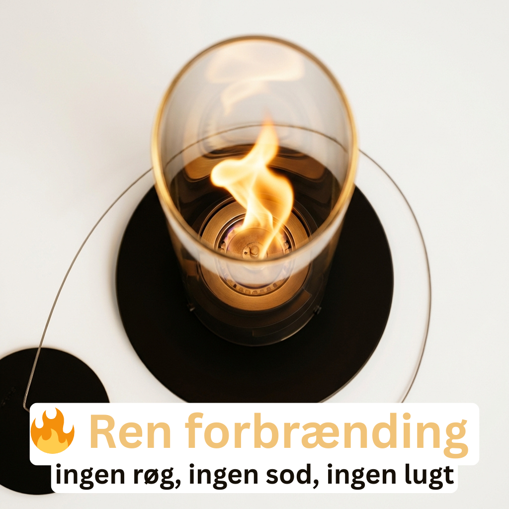 Flammelampe til Bord & Terrasse – Hygge med Ægte Ild Året Rundt
