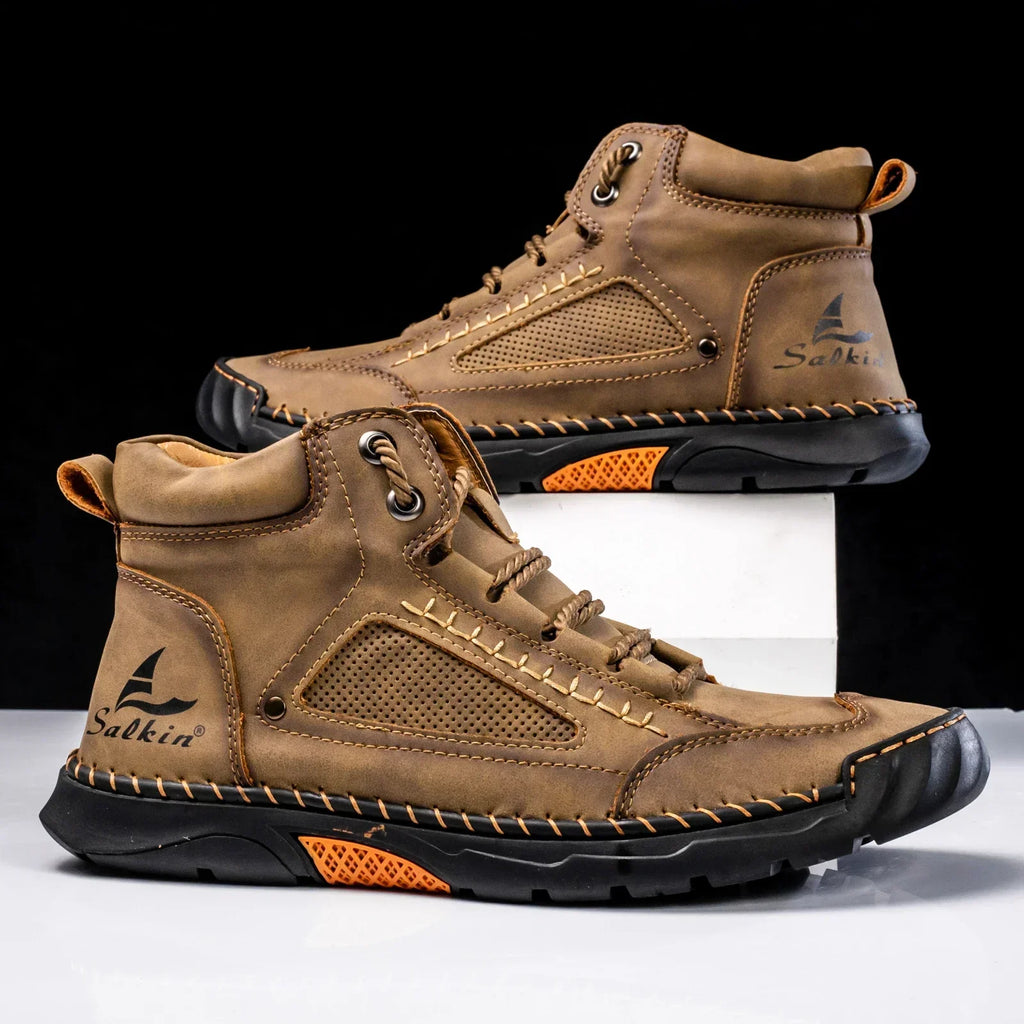 Milan | Læder high-top sko