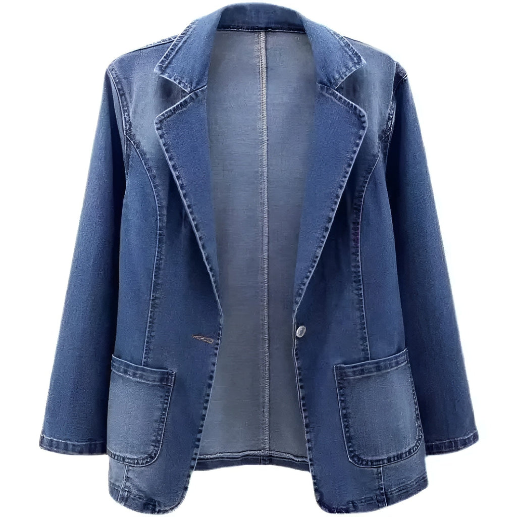 Eveline | Afslappet Denim-Blazer