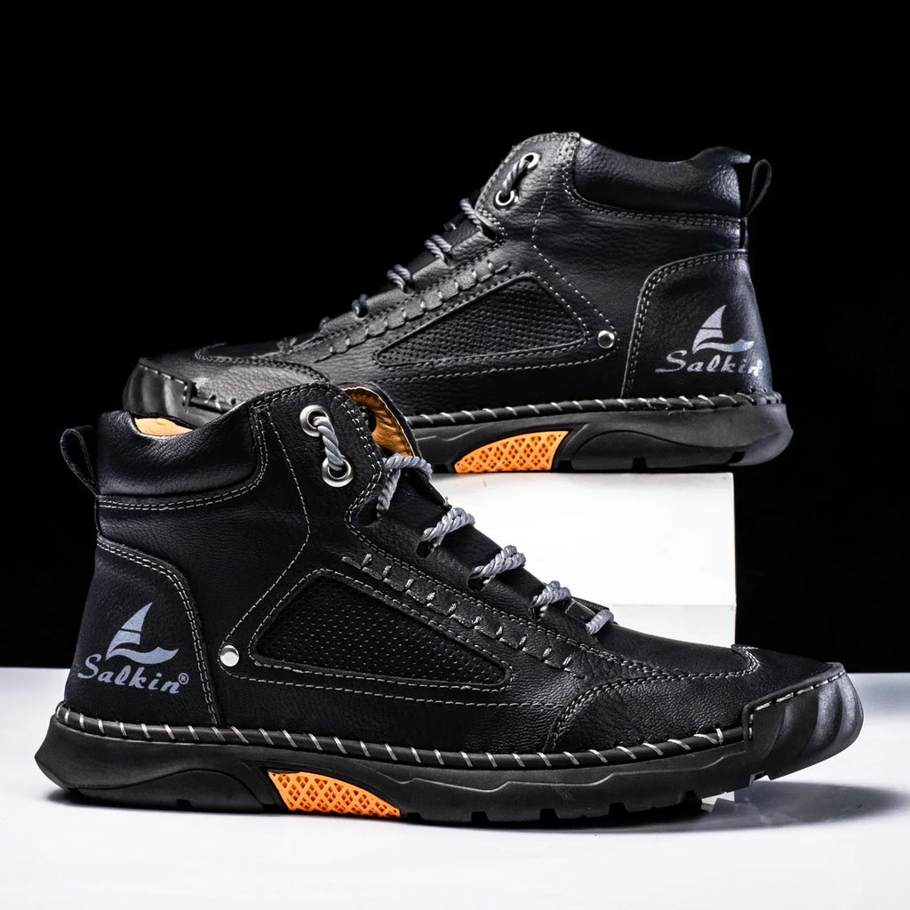 Milan | Læder high-top sko