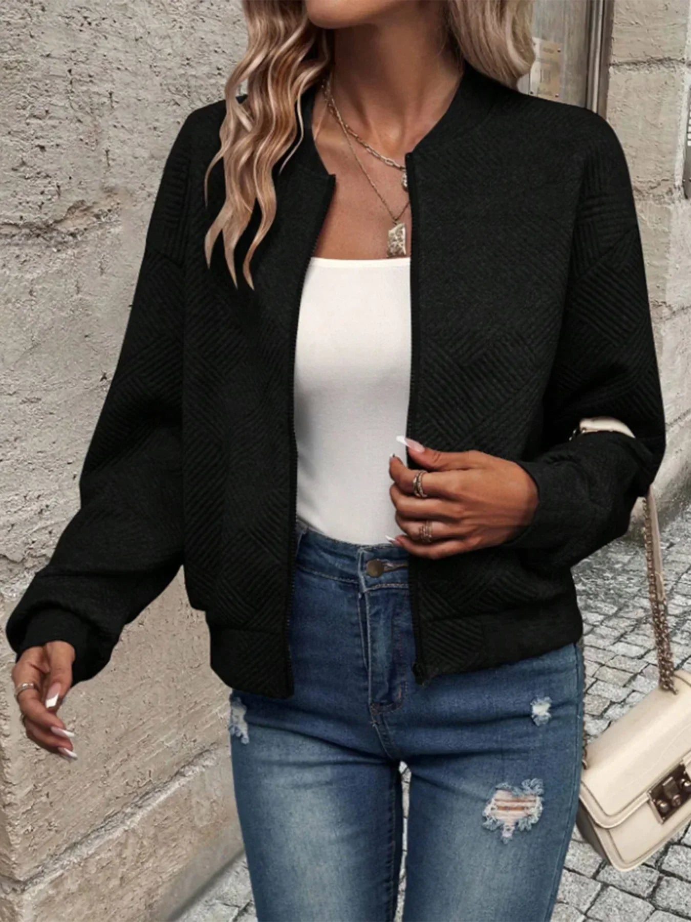 Marika - Langærmet Strikket Cardigan