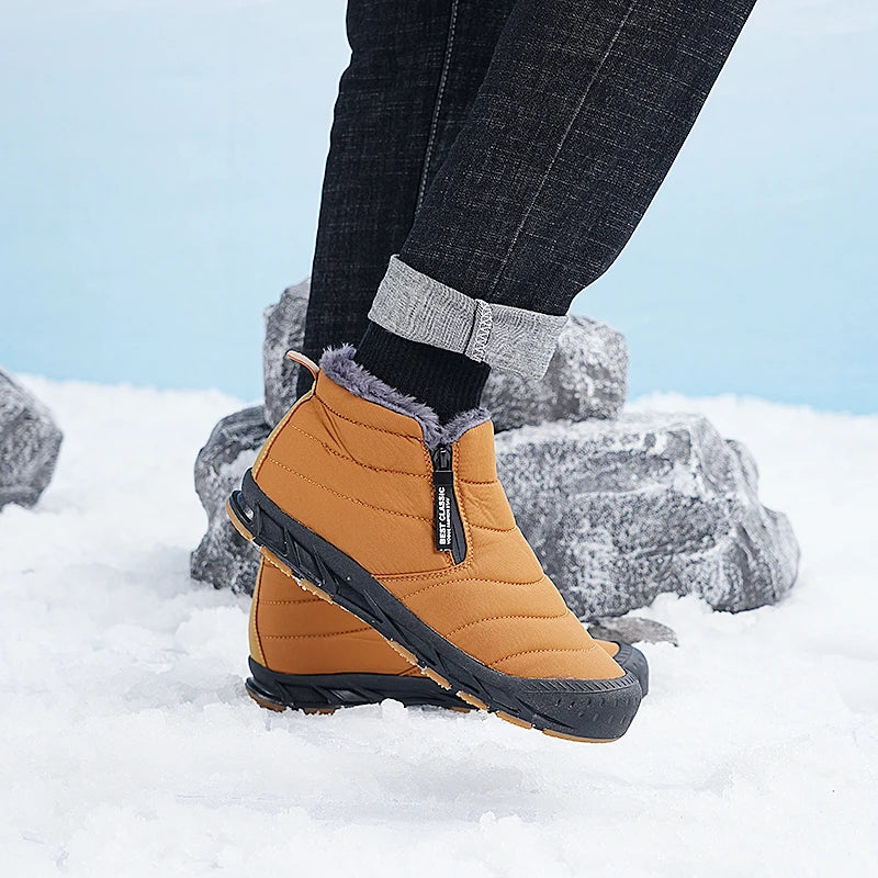 Peder | Stilfulde Vinter Slip-On Støvler