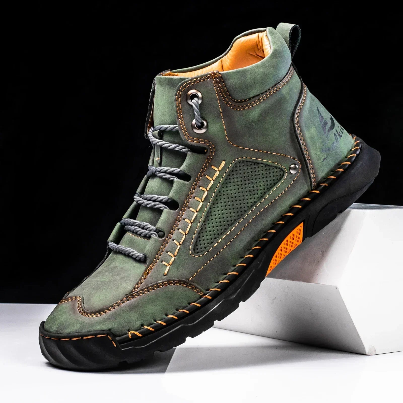Milan | Læder high-top sko