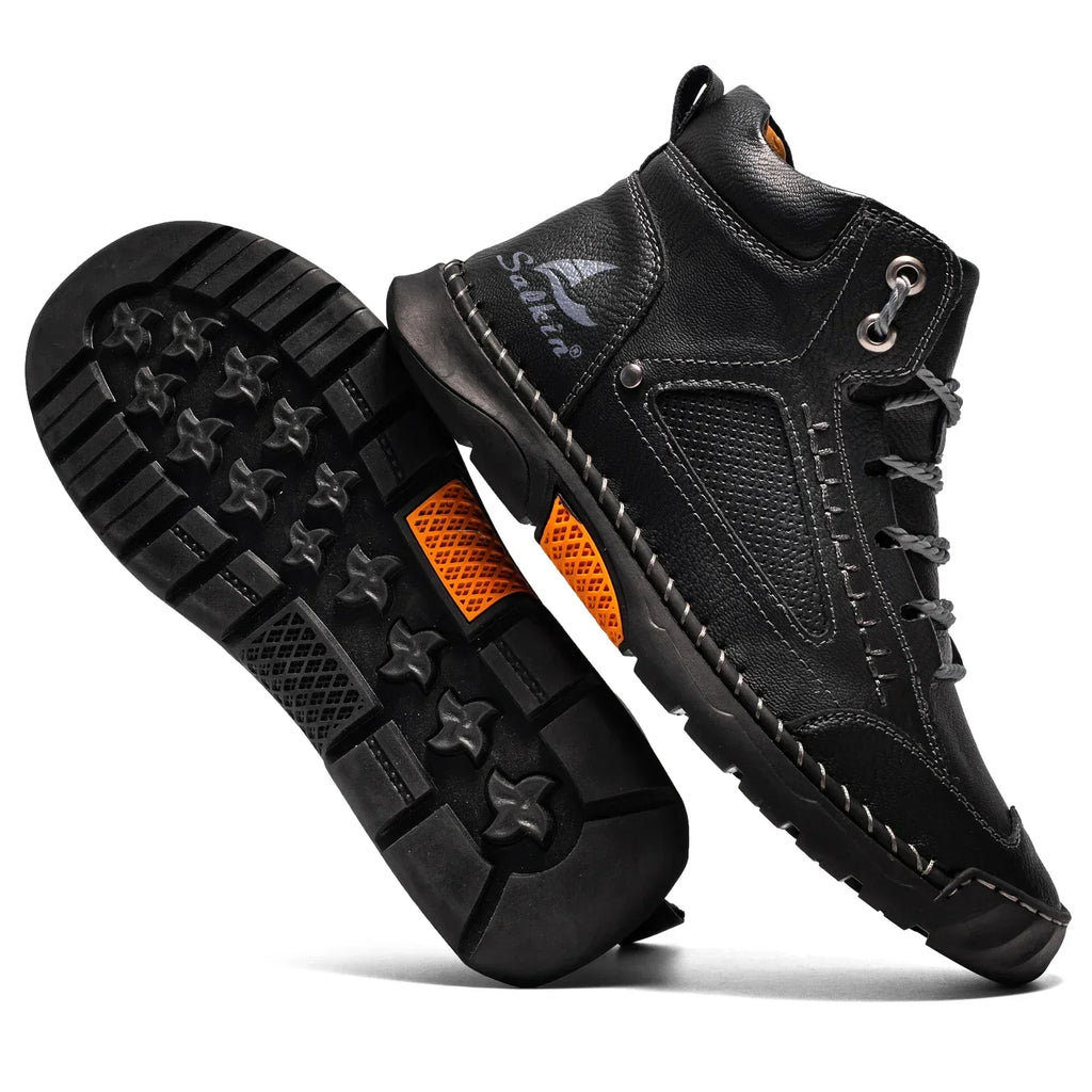 Milan | Læder high-top sko