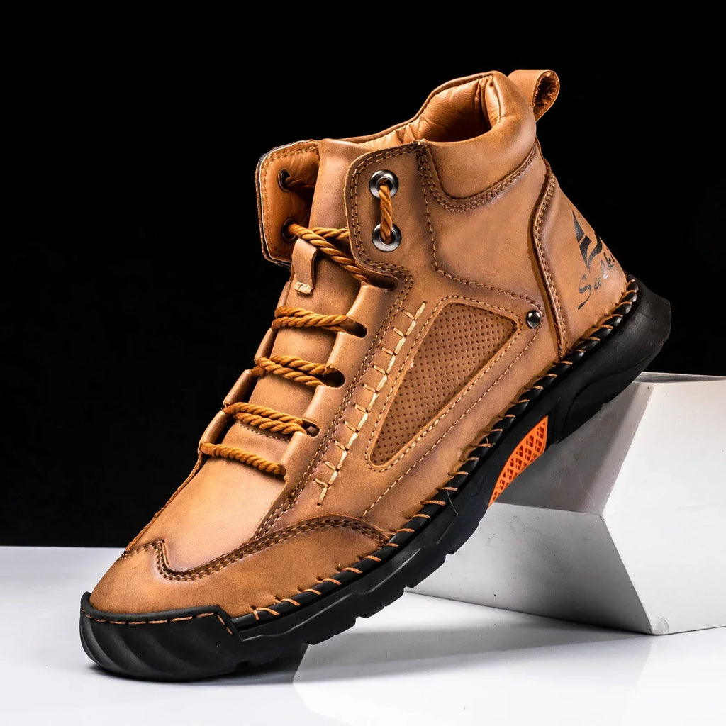 Milan | Læder high-top sko