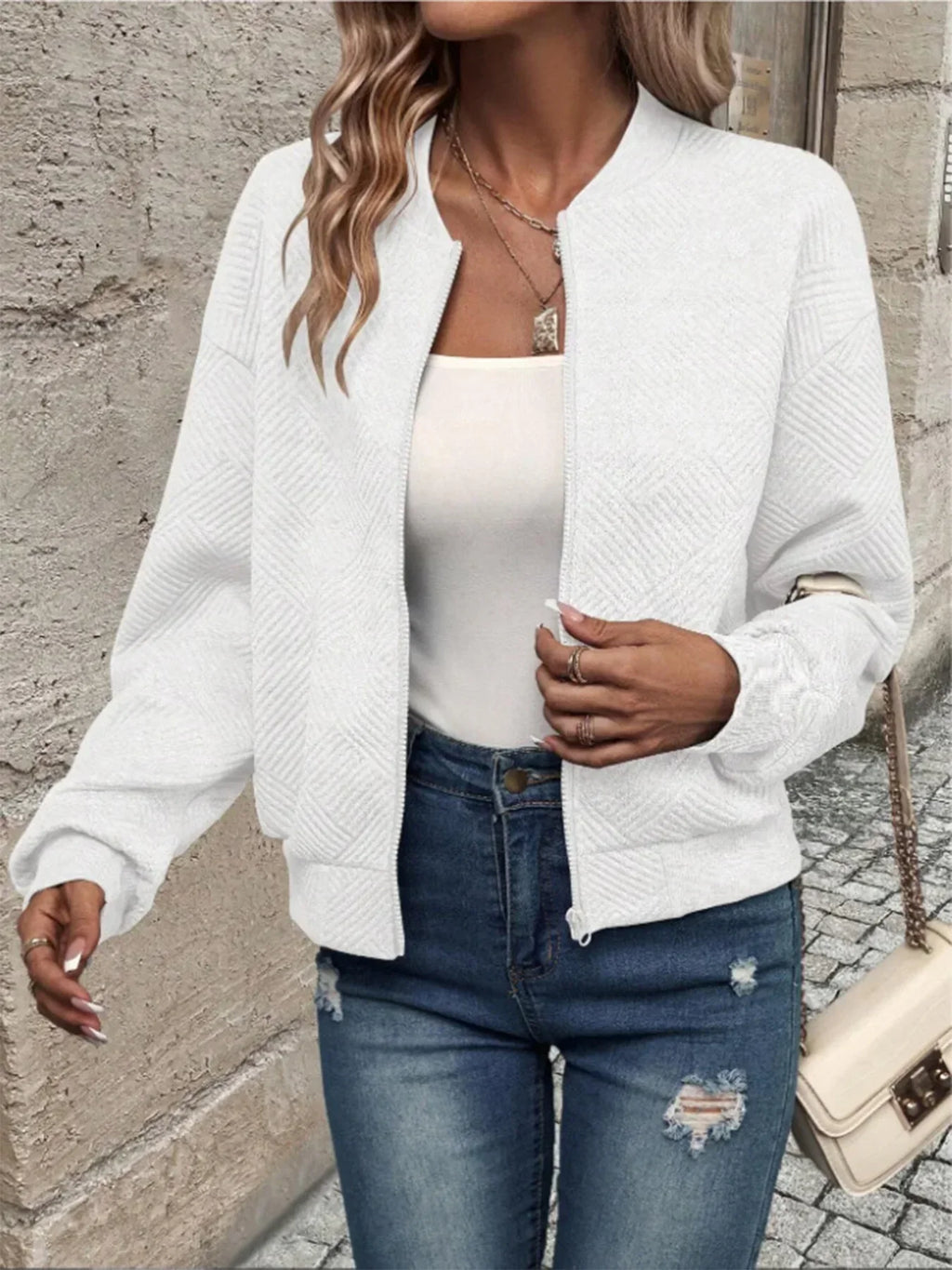 Marika - Langærmet Strikket Cardigan