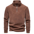 Henrik | Varm fleece krave sweatshirt