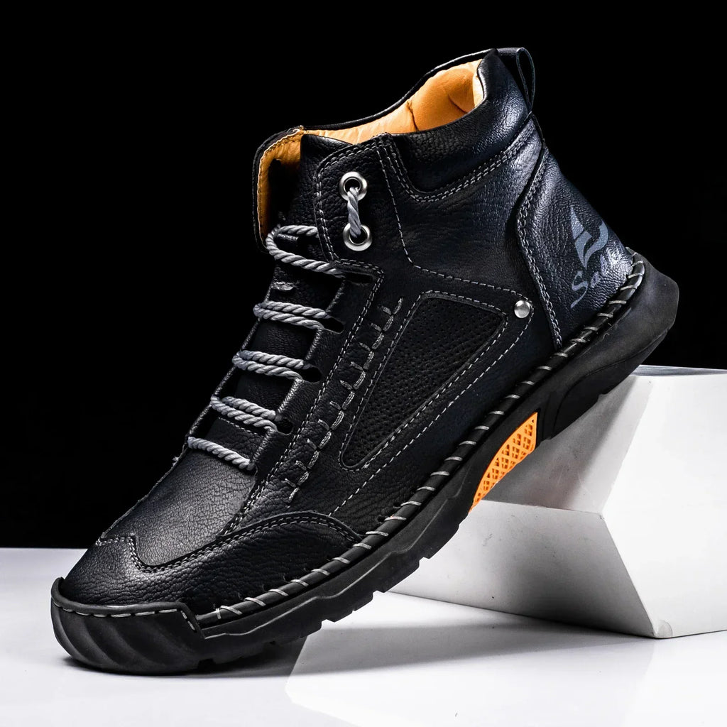 Milan | Læder high-top sko