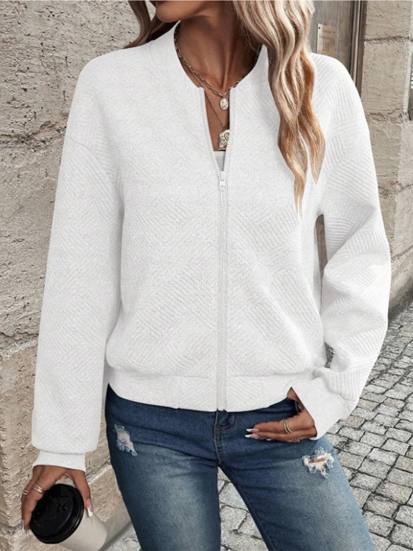 Marika - Langærmet Strikket Cardigan