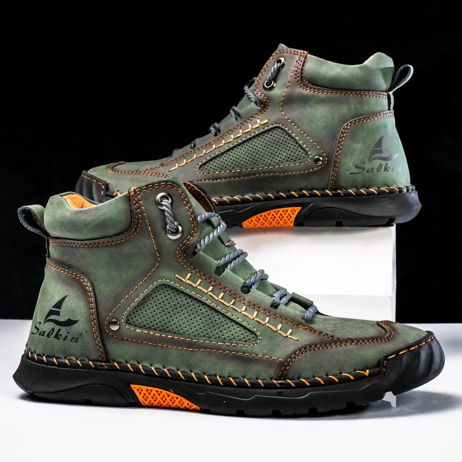 Milan | Læder high-top sko
