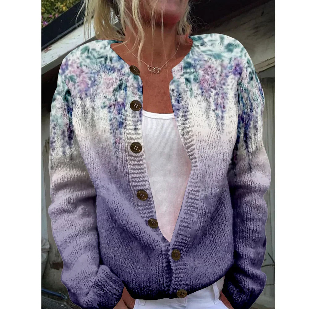 Agaath | Chic vest med print