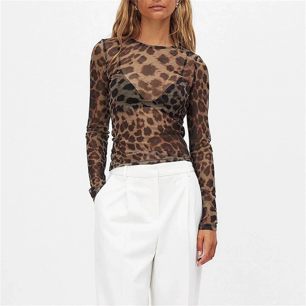 Lanie | Leopardprint Top