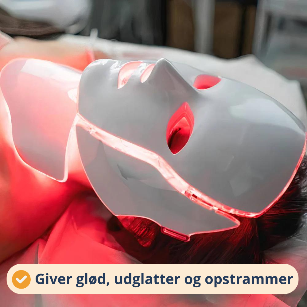 LED Lysterapi Maske