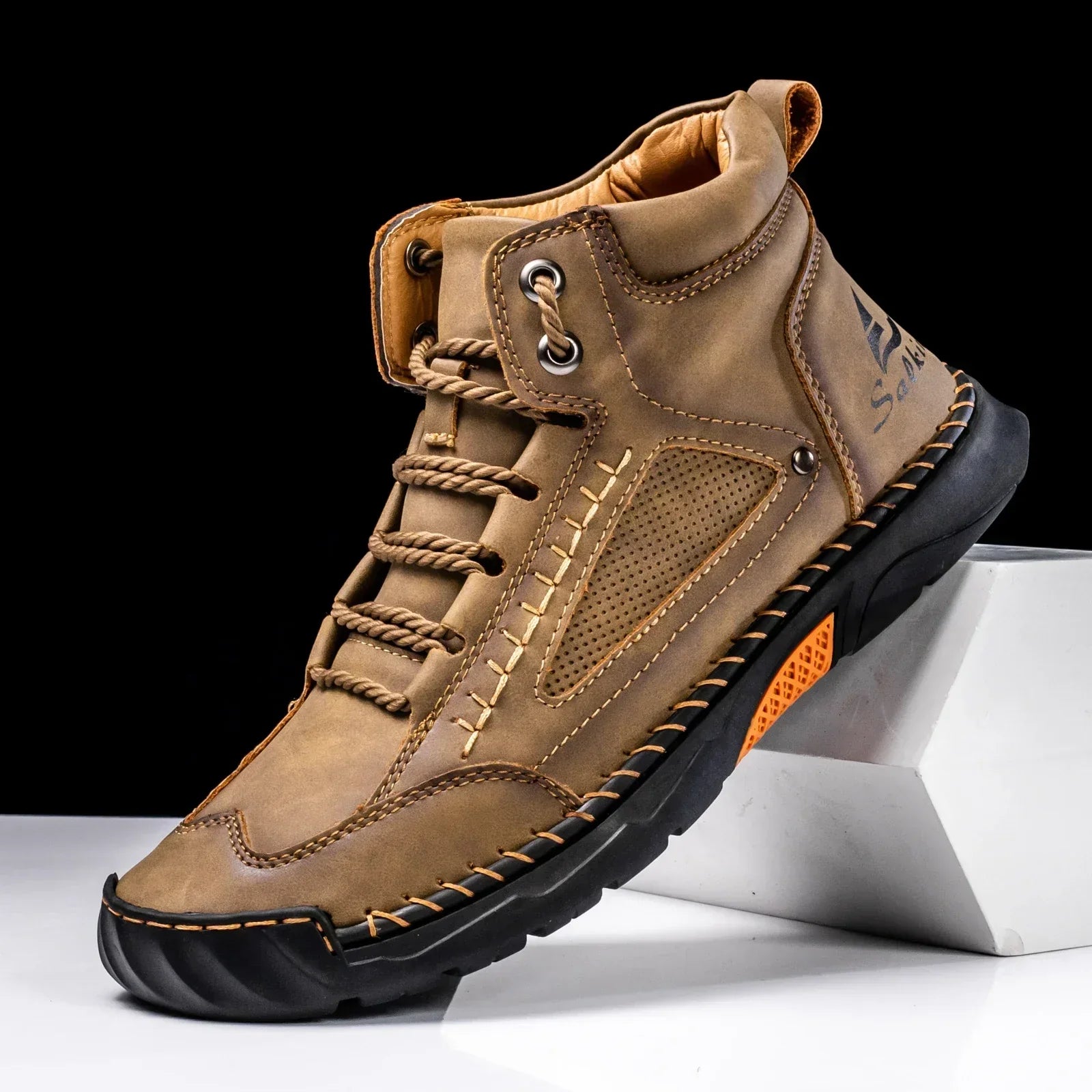 Milan | Læder high-top sko