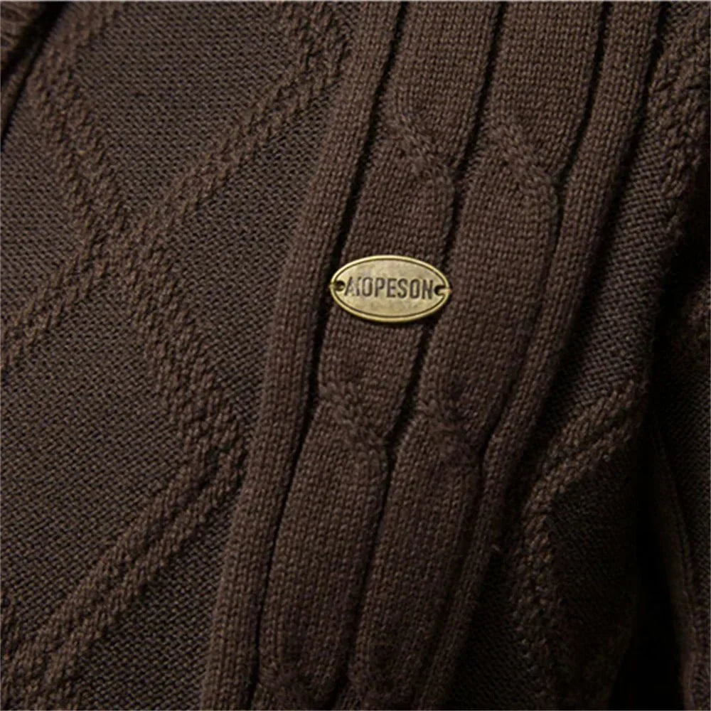 Waldemar | Herre-Cardigan med knaplukning