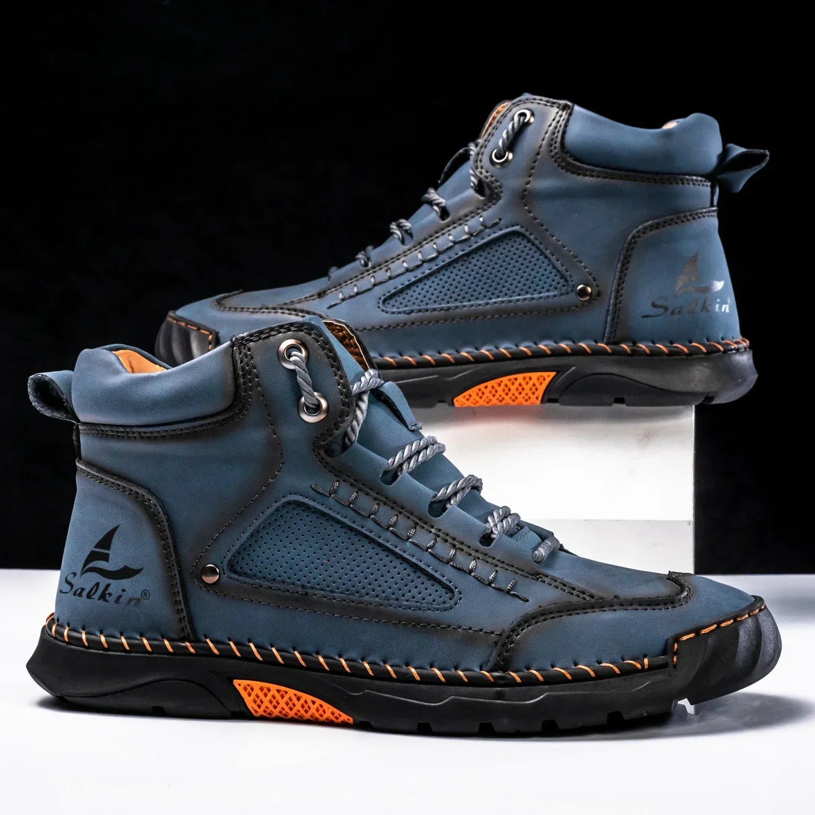 Milan | Læder high-top sko