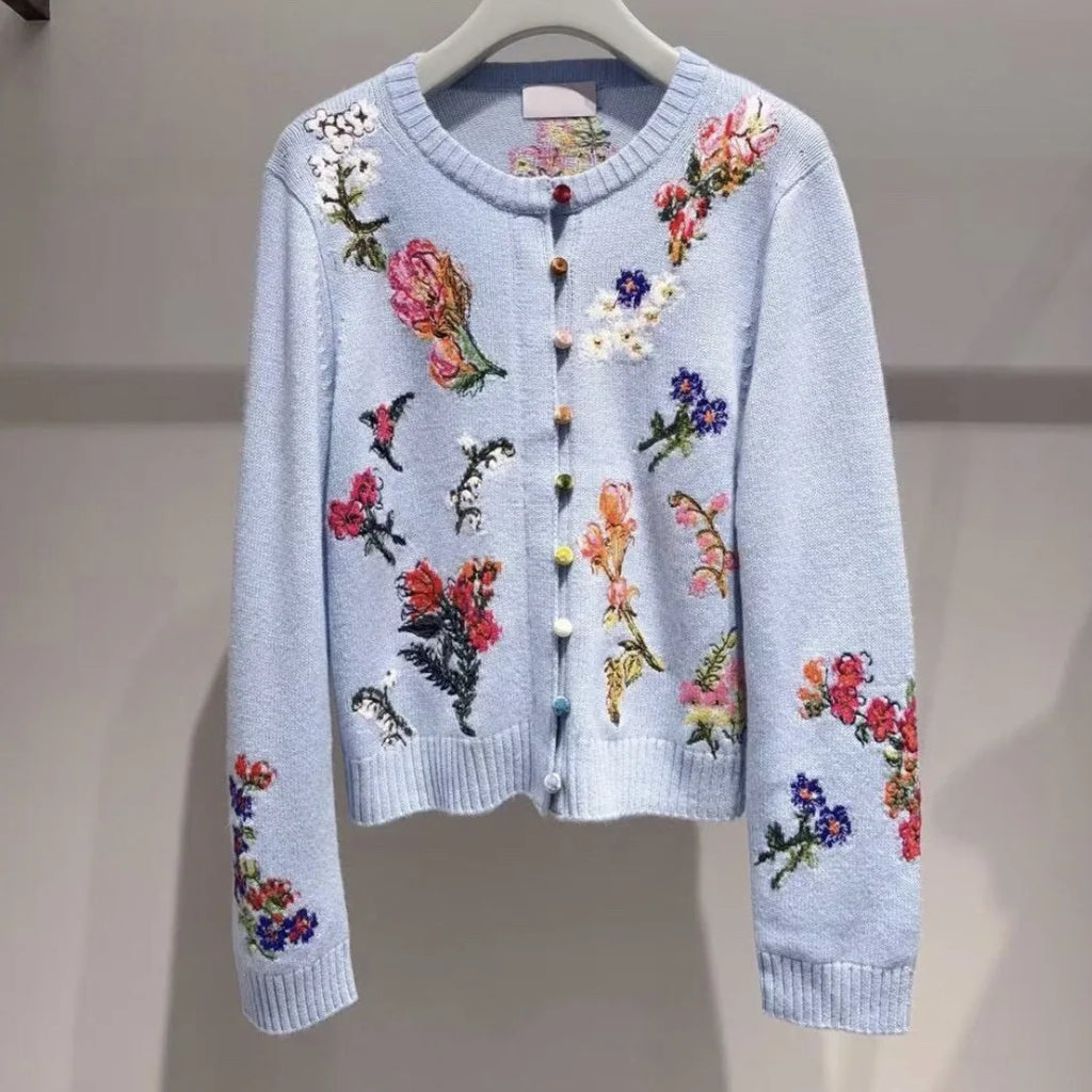 Sahara | Elegant vest med blomster