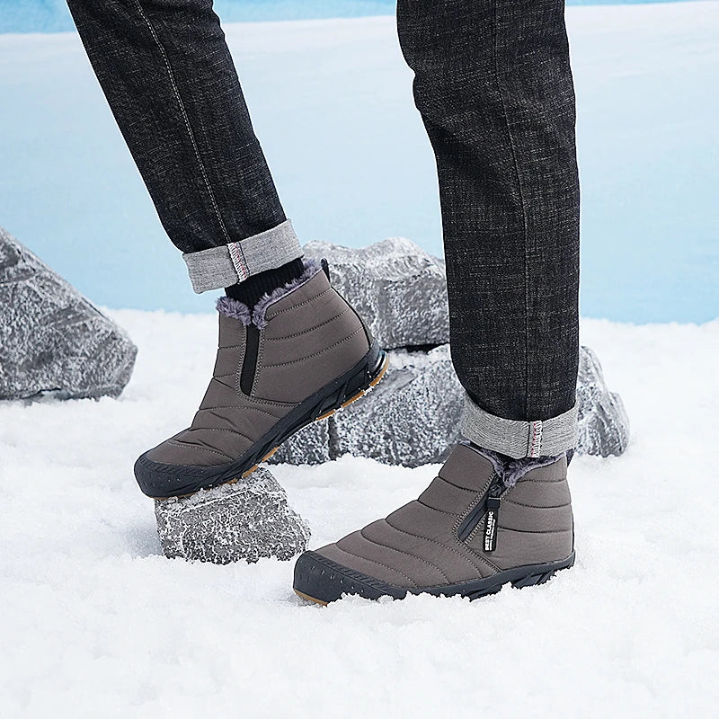 Peder | Stilfulde Vinter Slip-On Støvler