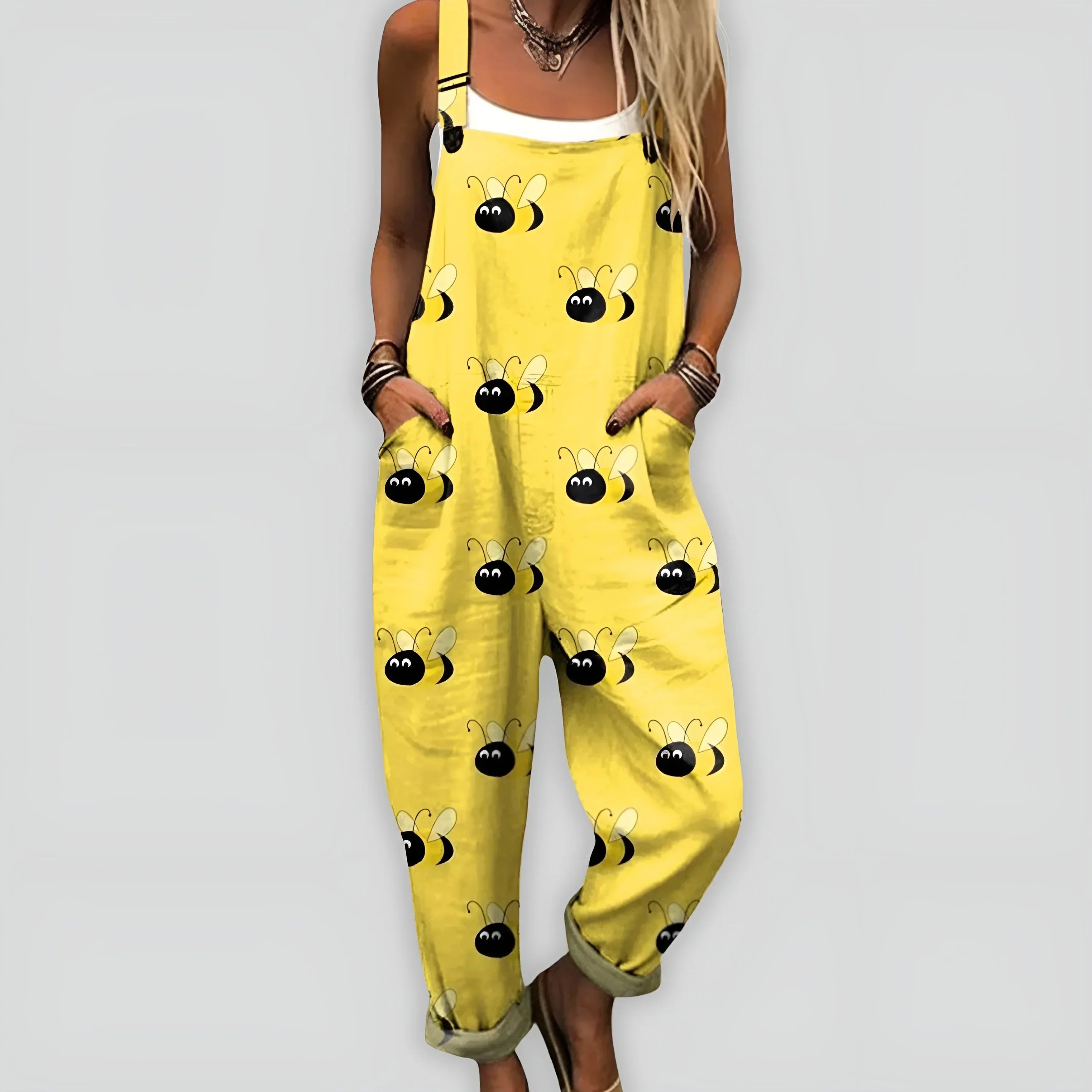 MEYER | Komfortabel og Stilfuld Jumpsuit med Løs Pasform