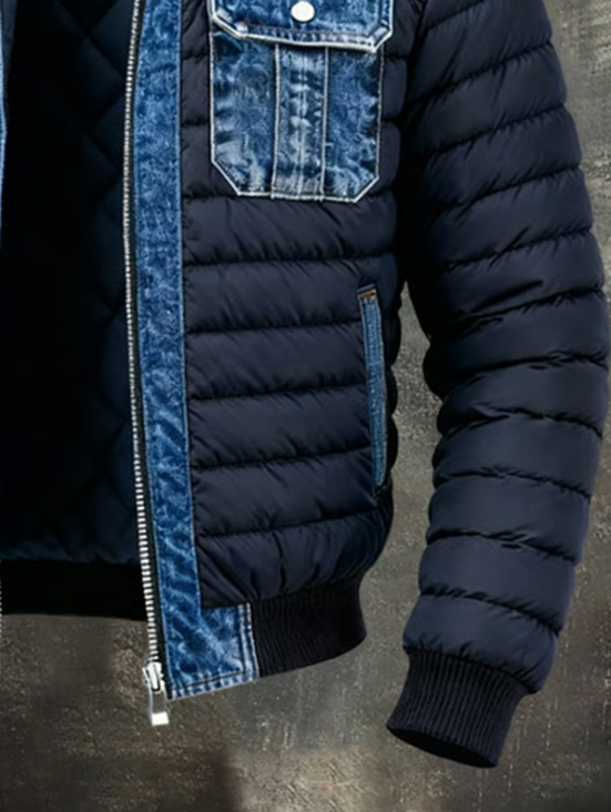 MEYER | Hybrid Quilted Denim Jakke