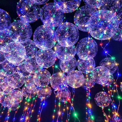 LED-balloner til festdekoration – 6 stk.