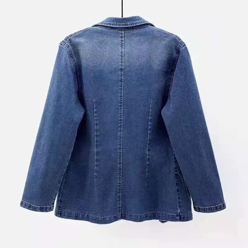 Eveline | Afslappet Denim-Blazer