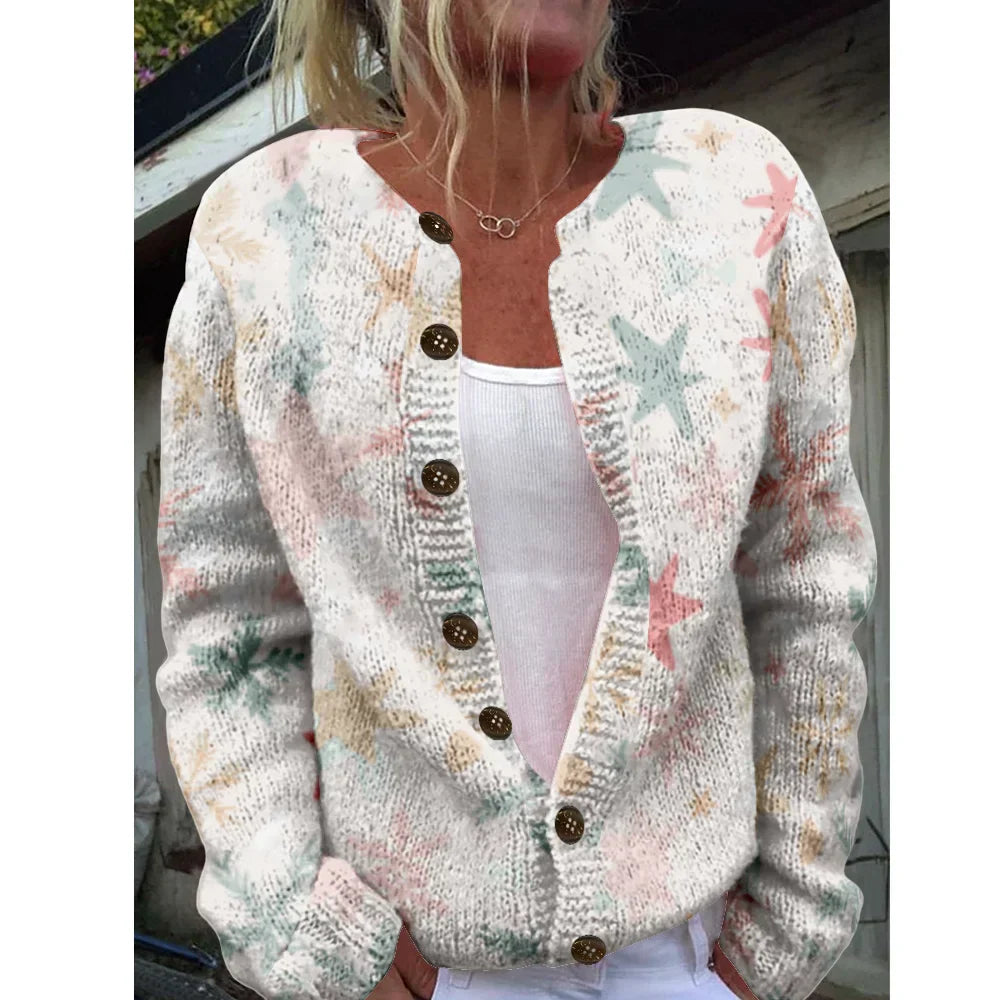 Dora | Chic vest med print