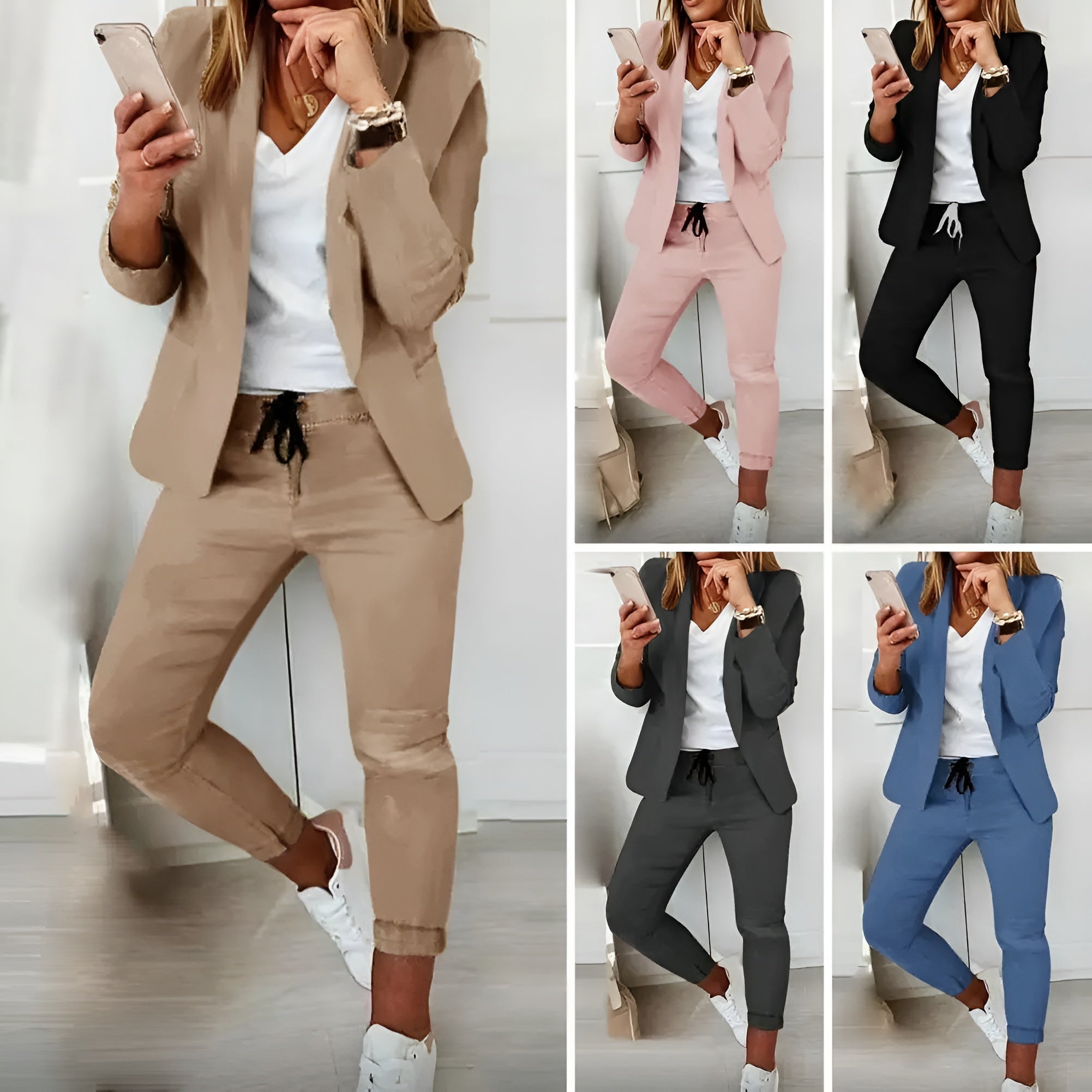 SOFIA BLAZERKOSTUME | Tidløs elegance med moderne komfort