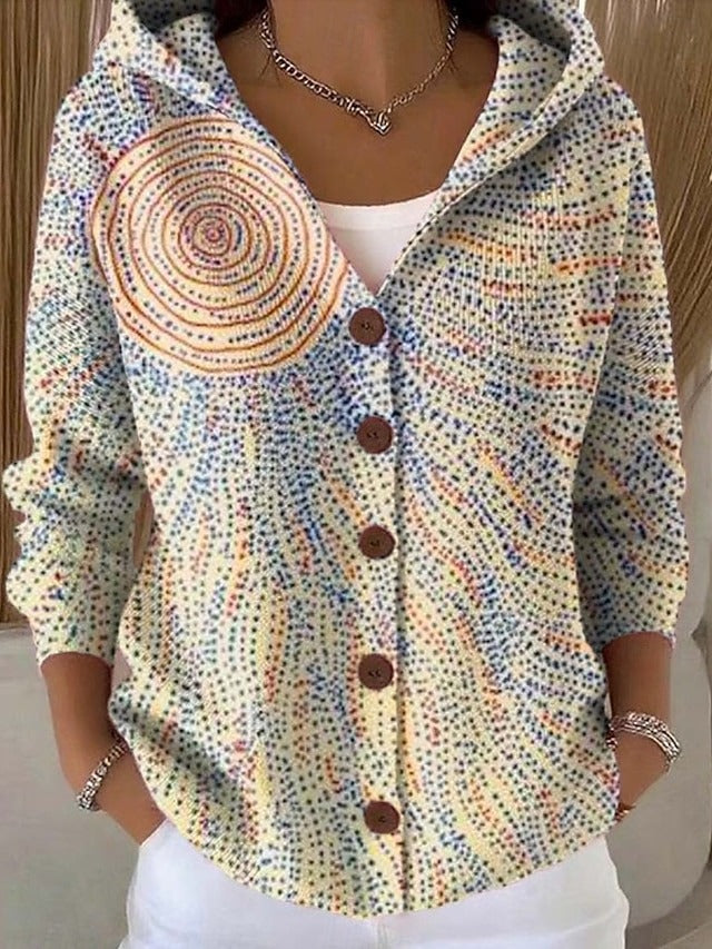 Karen | Varm Lang Cardigan til Kvinder