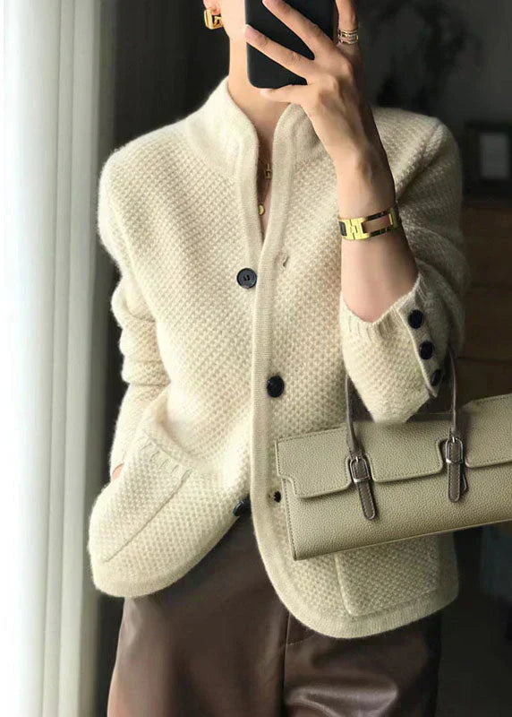 Claire | Elegant Cardigan med kasjmirmix