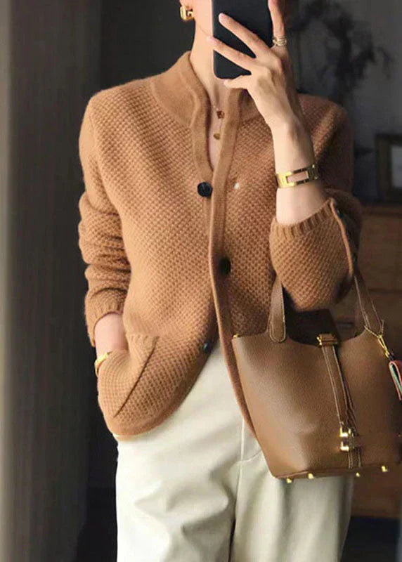Claire | Elegant Cardigan med kasjmirmix