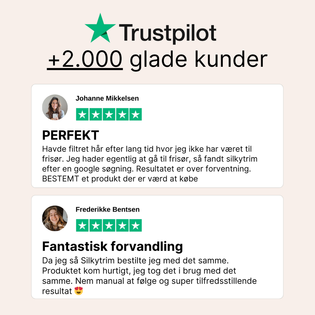 SilkyTrim - Hårtrimmer til spaltede spidser